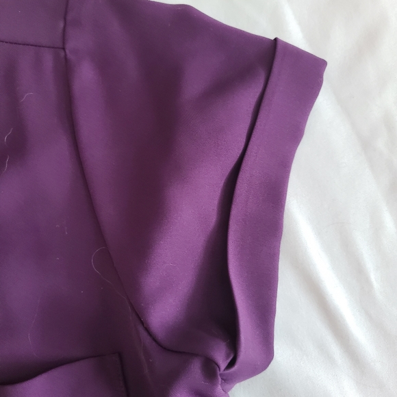 Simply Vera Wang Purple Blouse - Picture 5 of 9